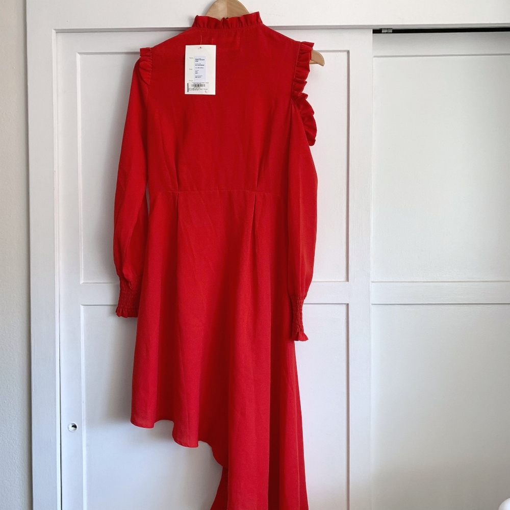 StyleKeepers Sweet Escape Ruffle Asymmetric Dress - Picture 5 of 8